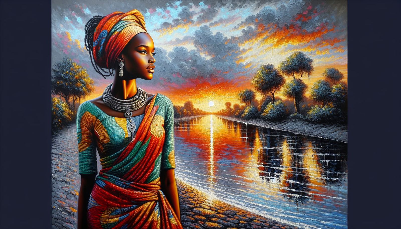 Sunset in Senegal