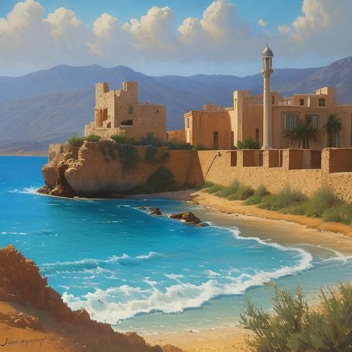 Cyprus: Oil Painting by James Gurney