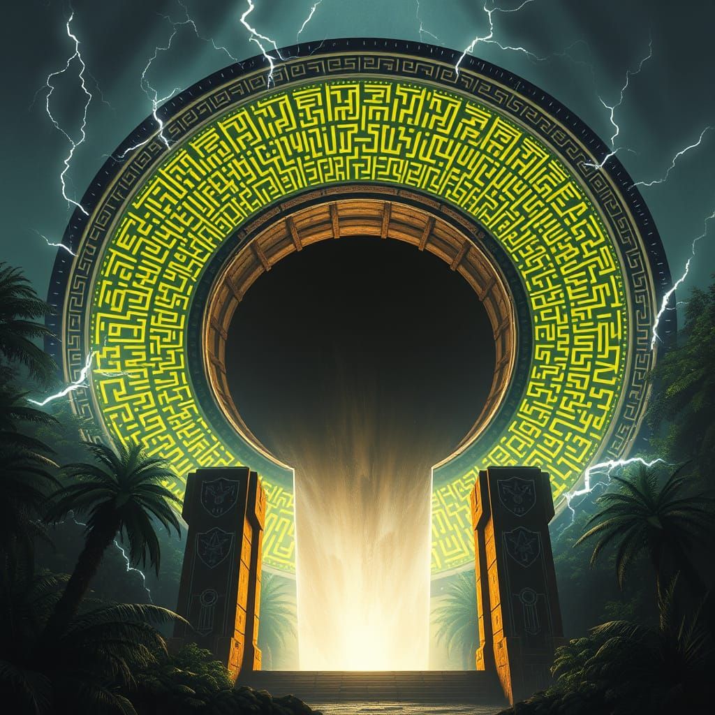 Forgotten God's Colossal Relic Rises from Jungle Undergrowth