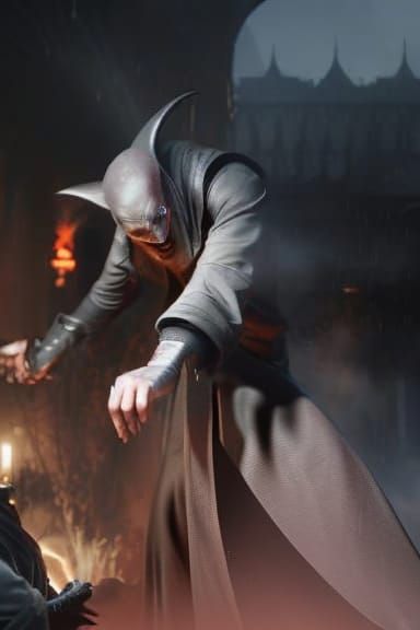 Nosferatu Dark Fantasy Concept Art in 8K