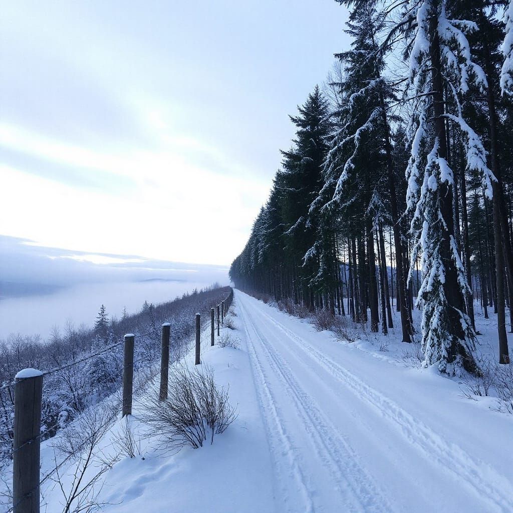 Majestic Tree Grows in Tiny Flower Pot