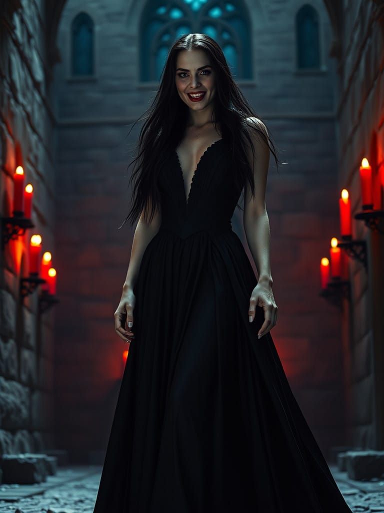 Eternal Hunger: Female Vampire in Midnight Castle