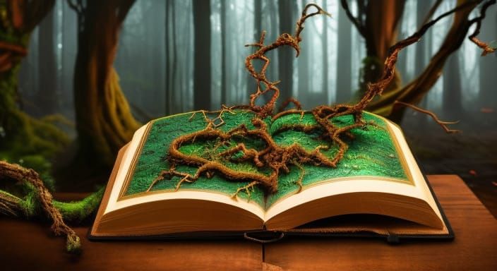 Evil Enchanted Vines from a Horror Novel