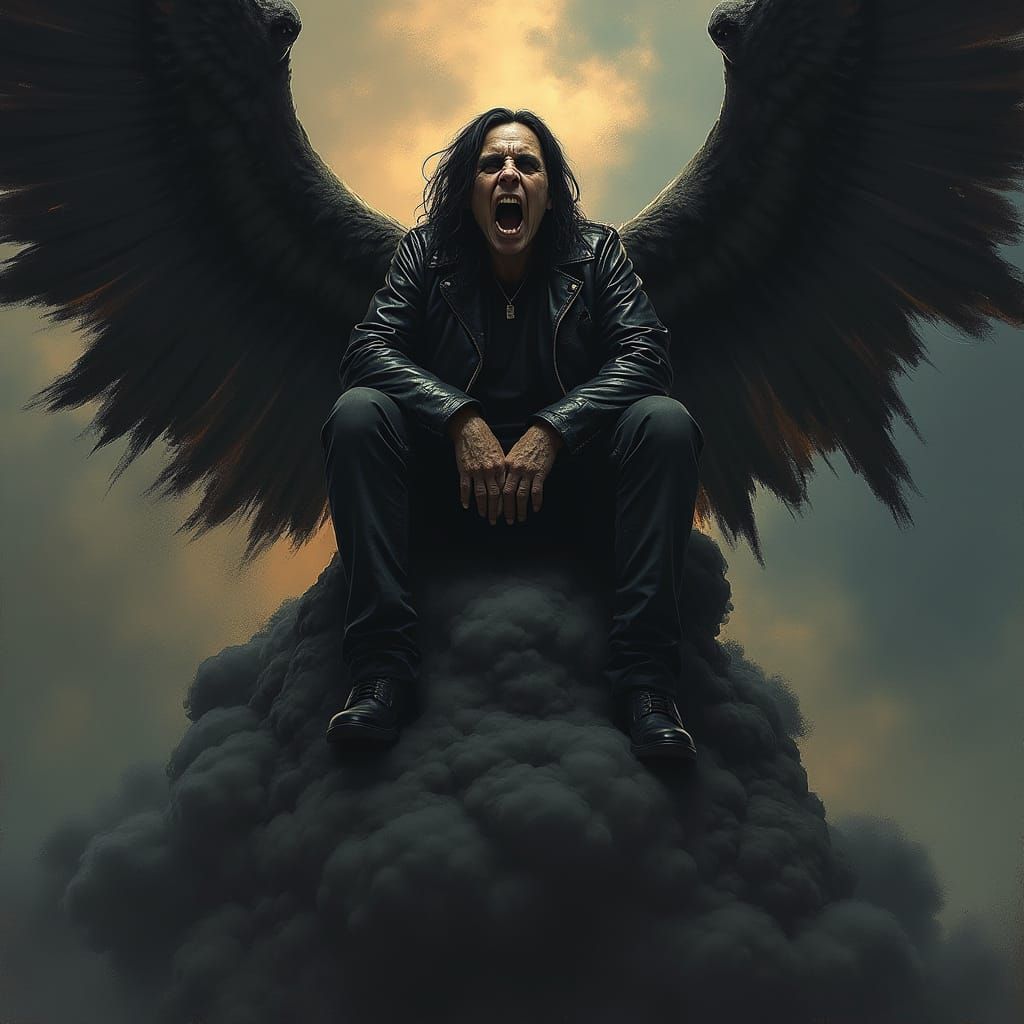 Ozzy Osbourne as Gothic Dark Angel