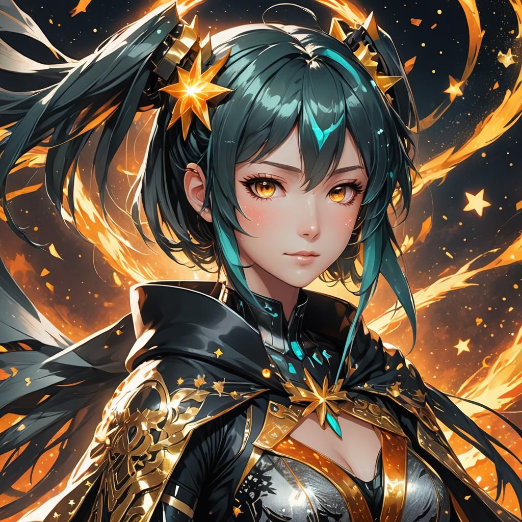 Hatsune Miku as Hellfire Angelic Fairy