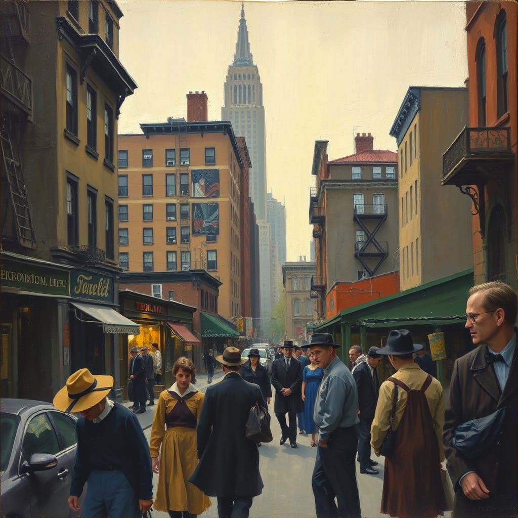 New York Depression Era: Ashcan School Masterpiece