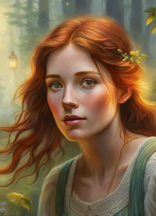 Whispering Pioneer Woman in Auburn Haze