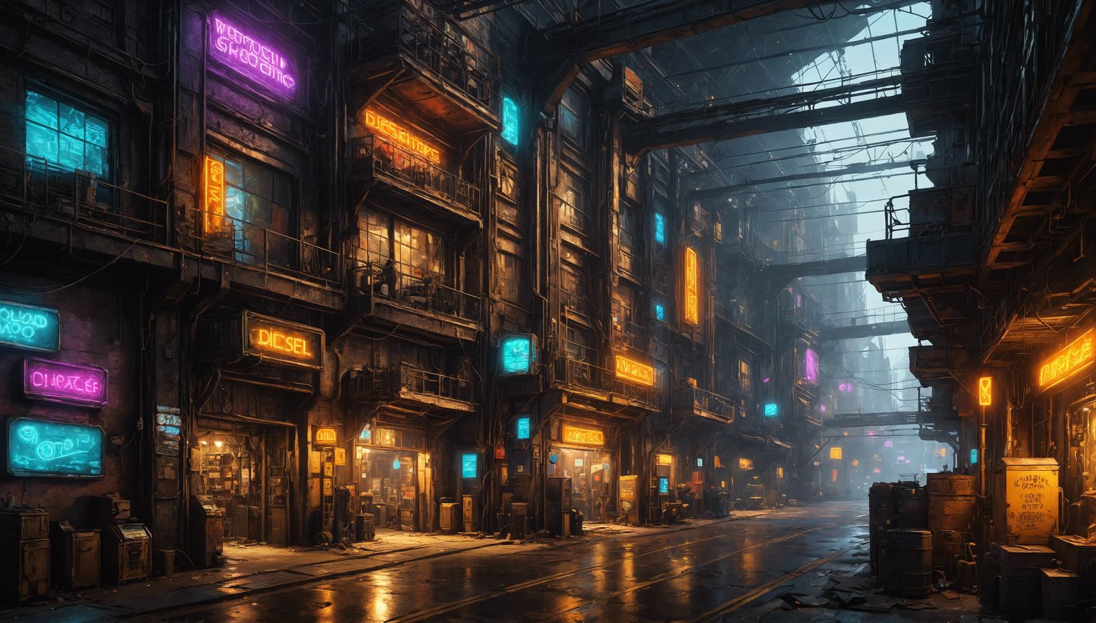 Dieselpunk 2024: Warehouses