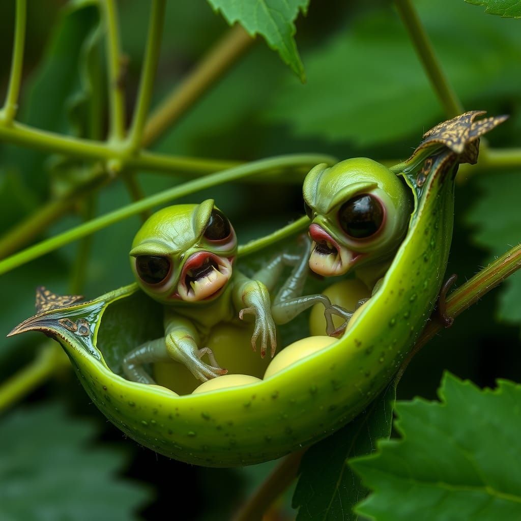 Sinister Peas in a Poisonous Pod