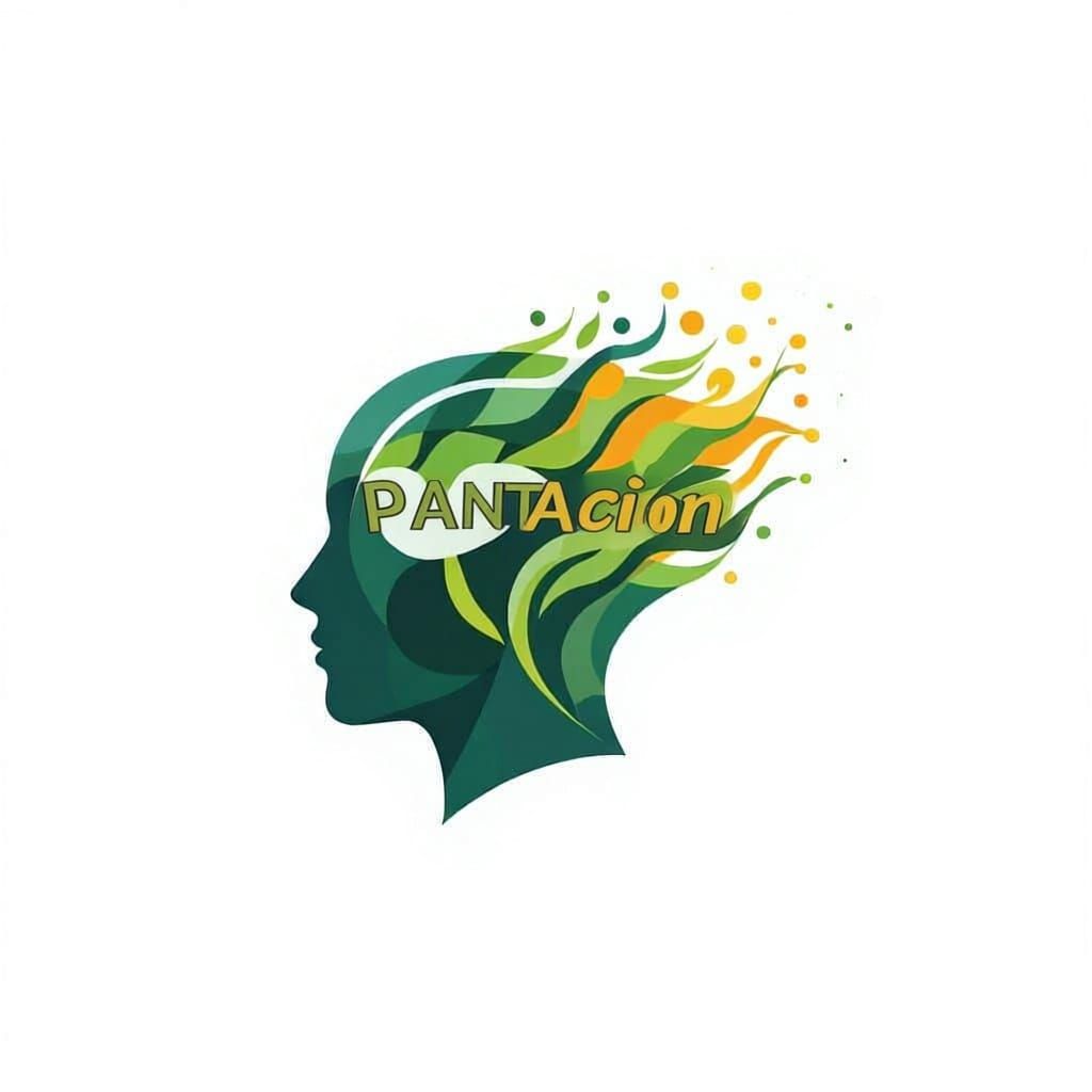 Abstract Logo Design for Positive Mental Attitudes