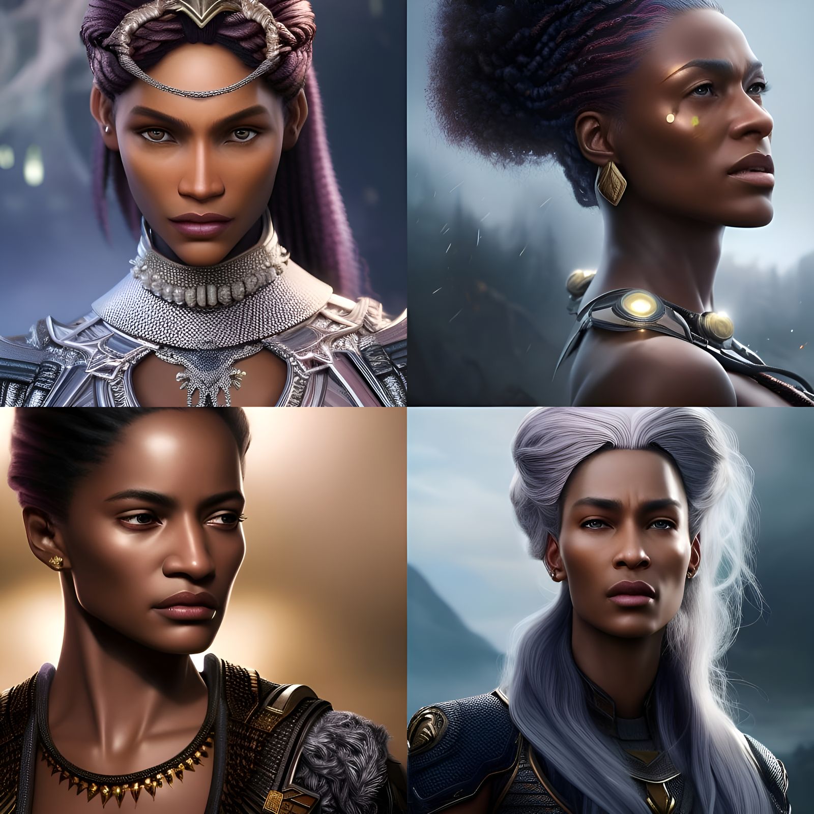 Rosa Parks as Storm: Epic Photographic Portrait