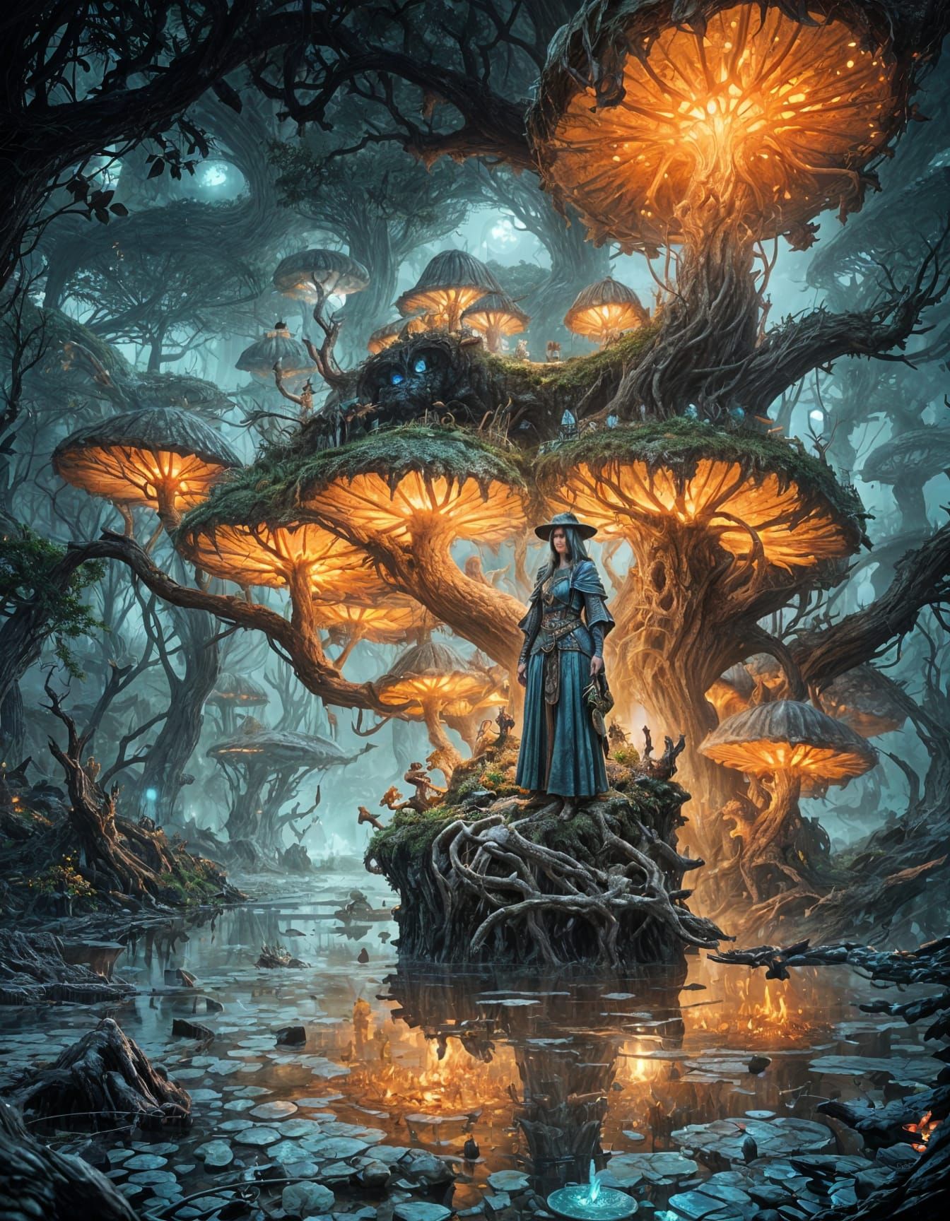 The Witch of the swamp