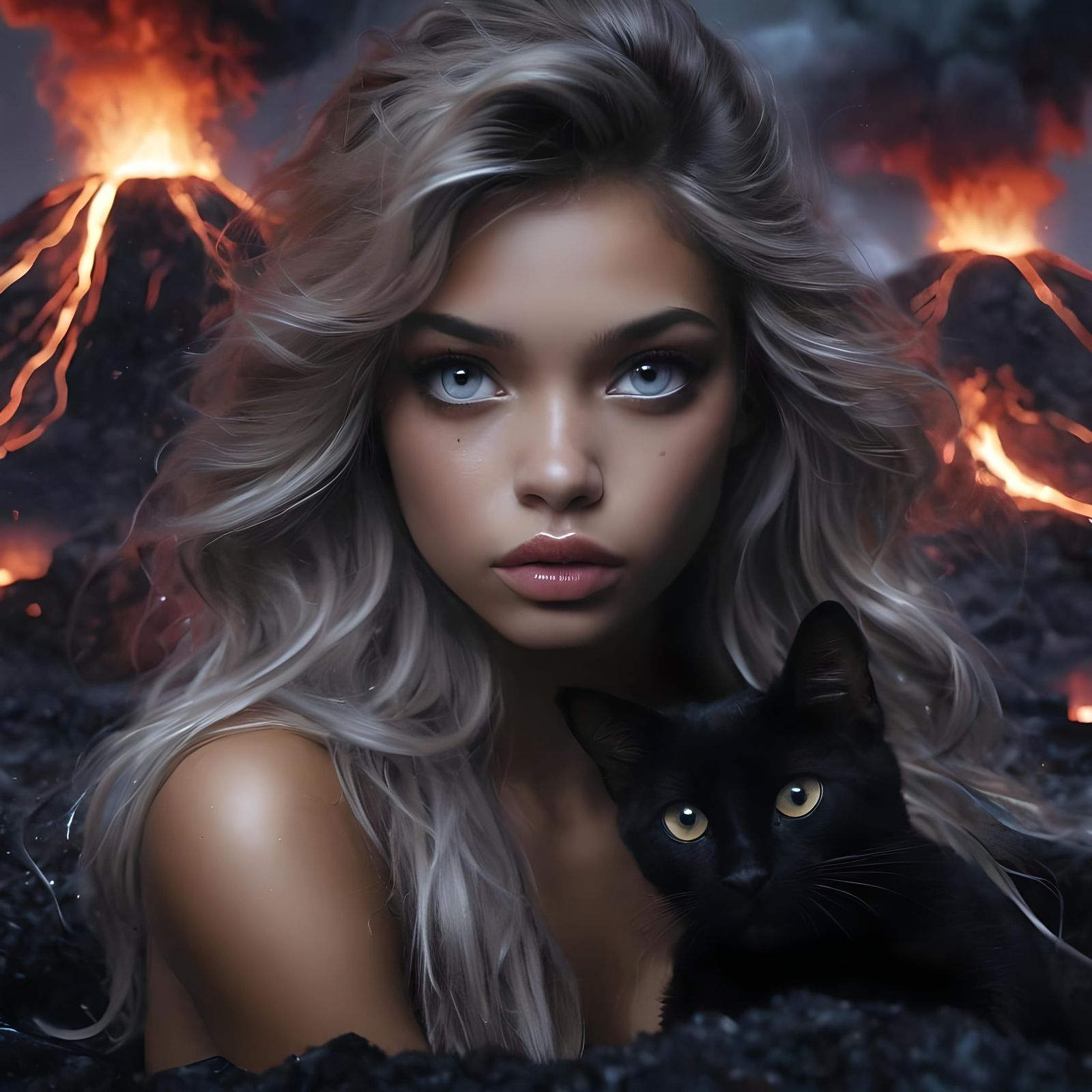 Chantico (left) and Draculamia Reside Near the Twin Hills of...