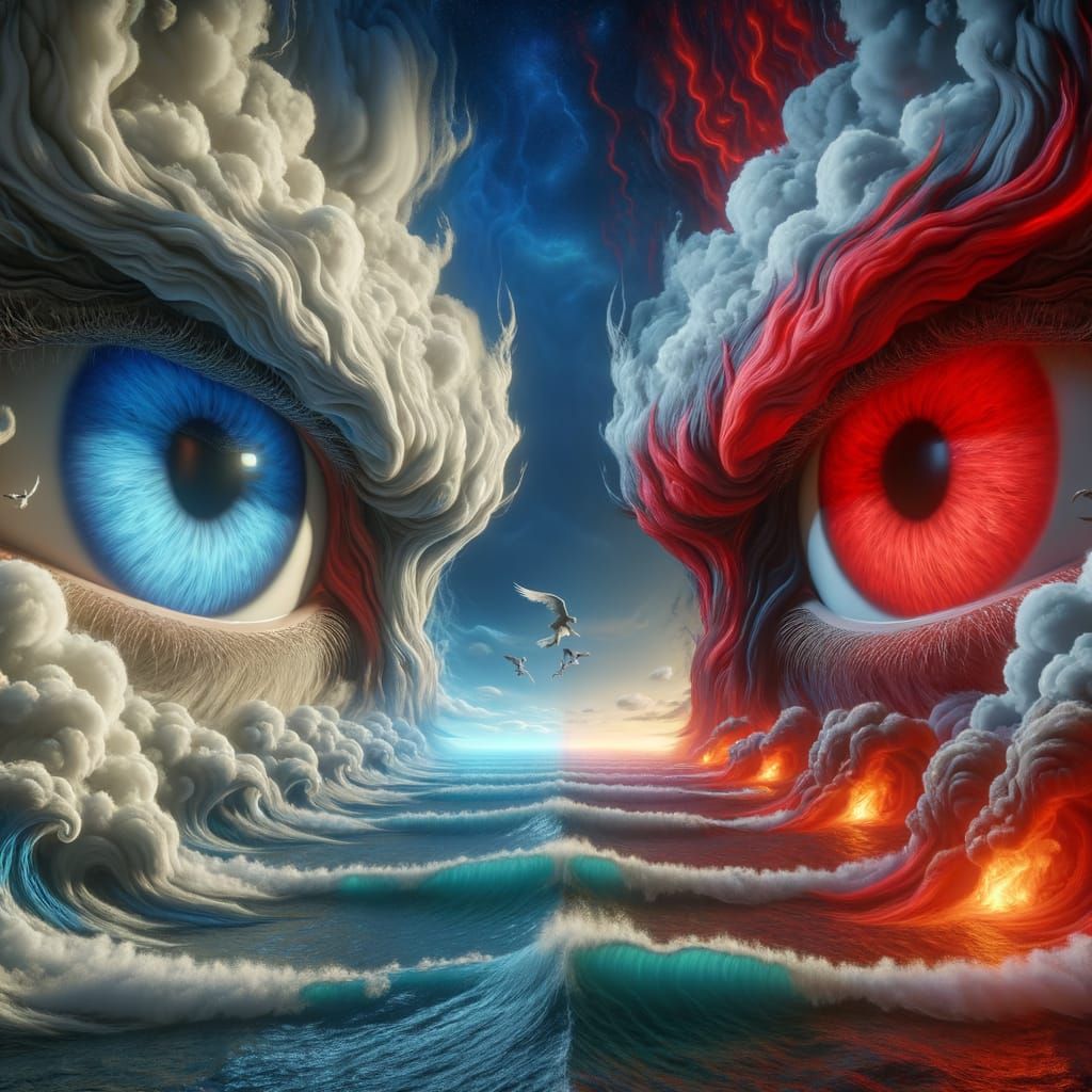 Eternal Conflict of Good and Evil in Stunning 3D Realism