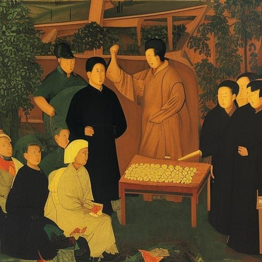 Chairman Mao at Harvest Festival: Rublev, Snyders Style