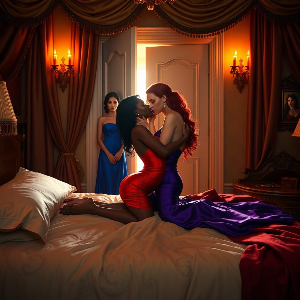 Sensual Encounter in Luxurious Obscurity