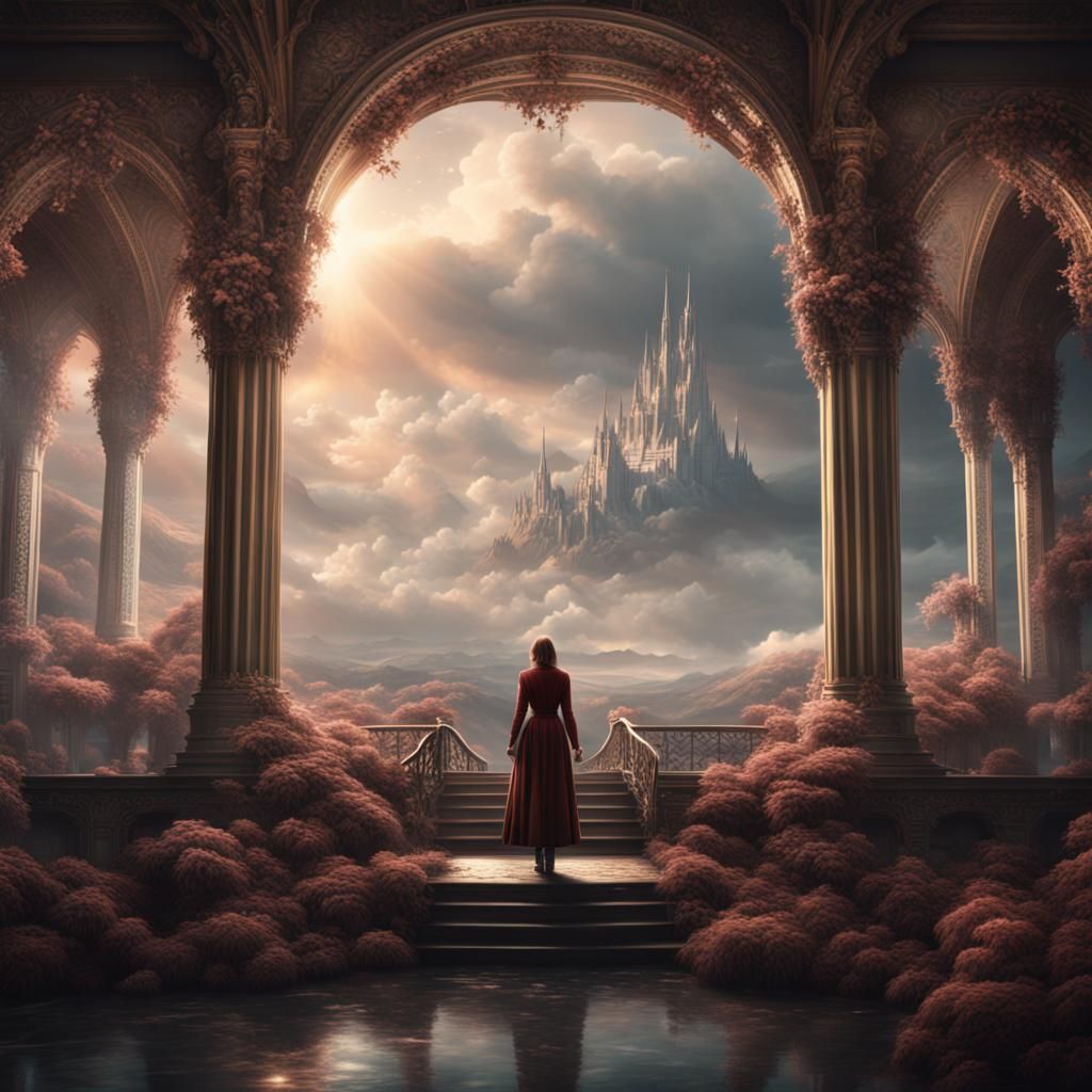 Expressing Gratitude in a Detailed Digital Painting