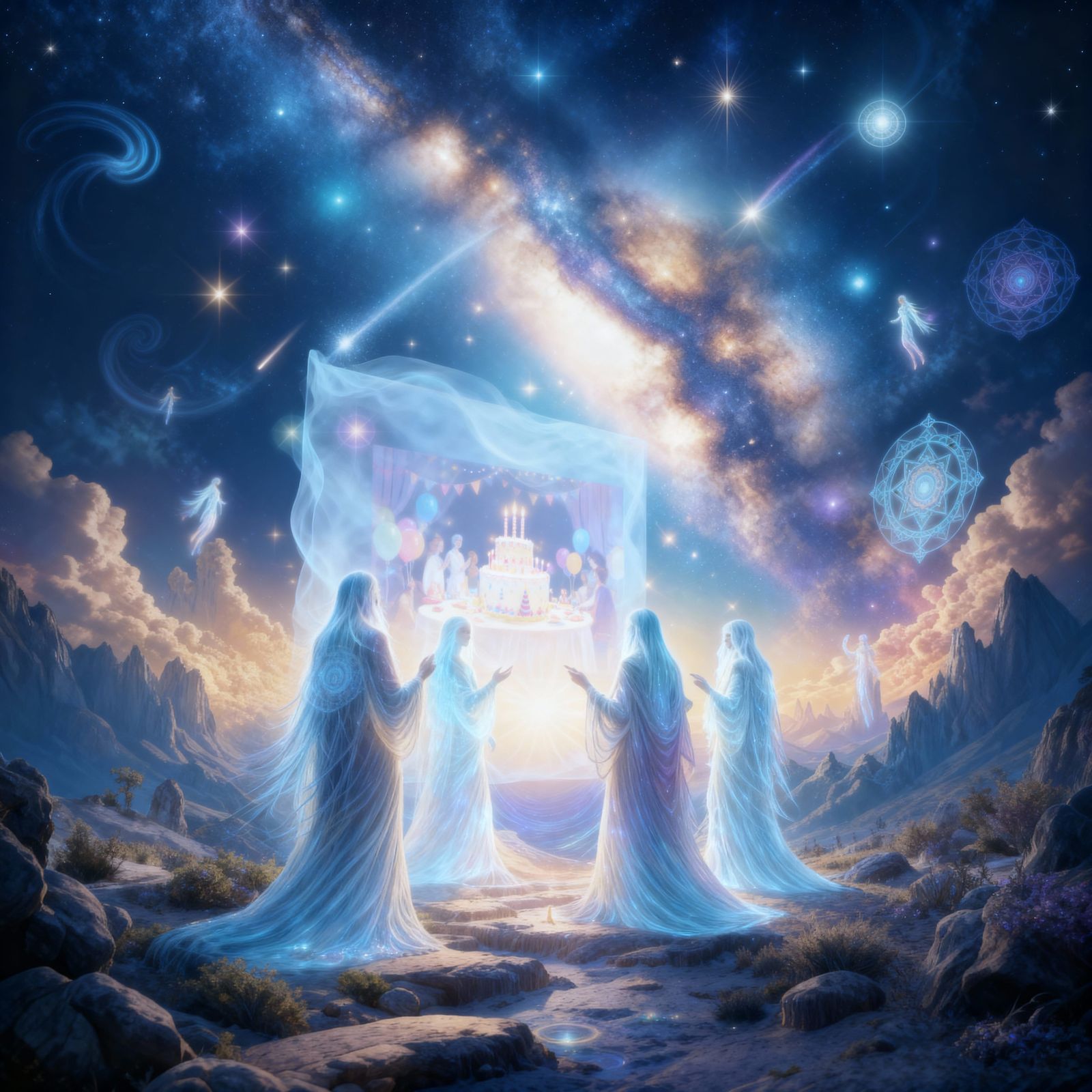 Luminous Light Beings and Sacred Geometry of the Akashic Rec...