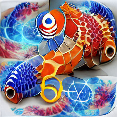 Abstract Spirit Animal Artwork