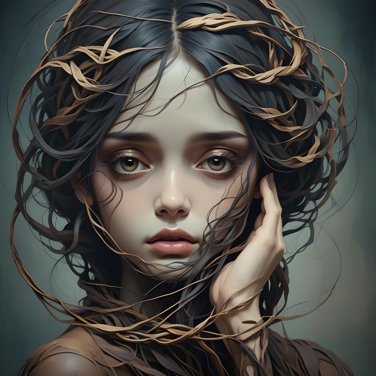 Melancholy: An Evocative Visual Representation