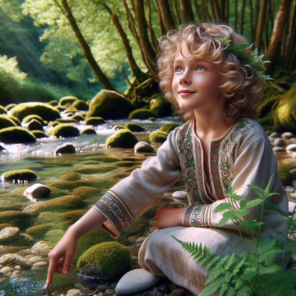 Nordic Boy by Riverbank: Son of Freyja