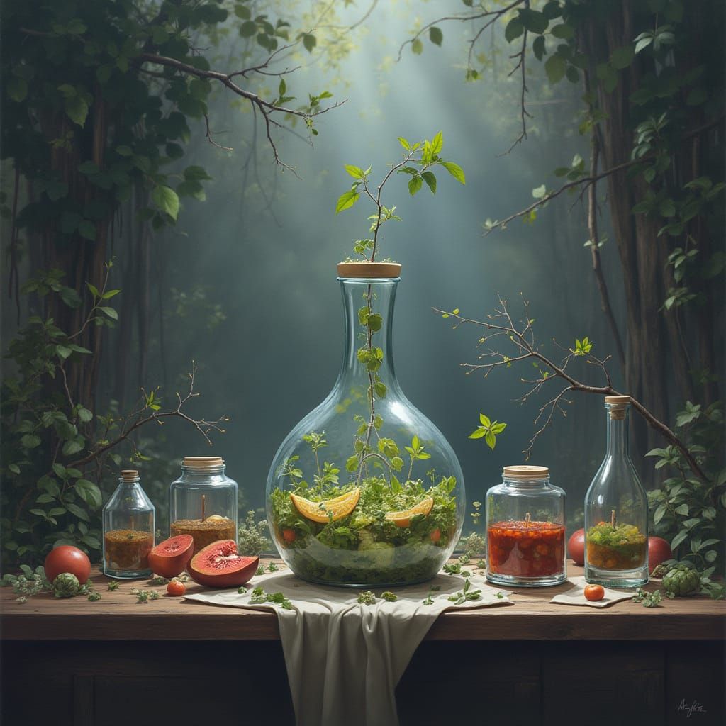 AI Generated Abstract Art Experiment