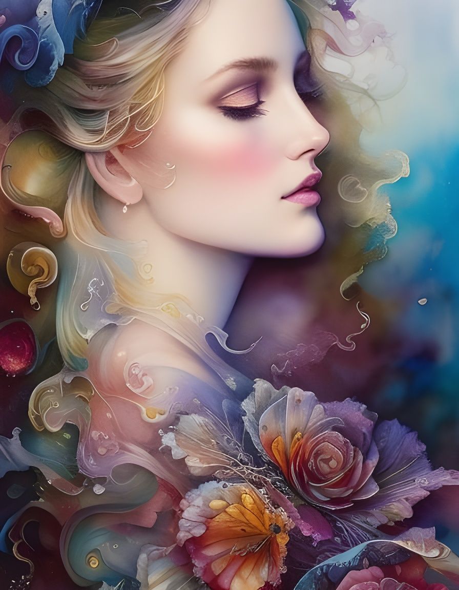 mother of pearl and filigree snail