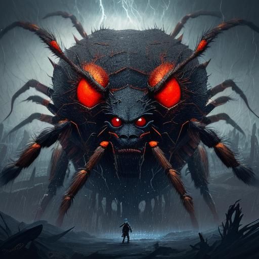 Demonic spider