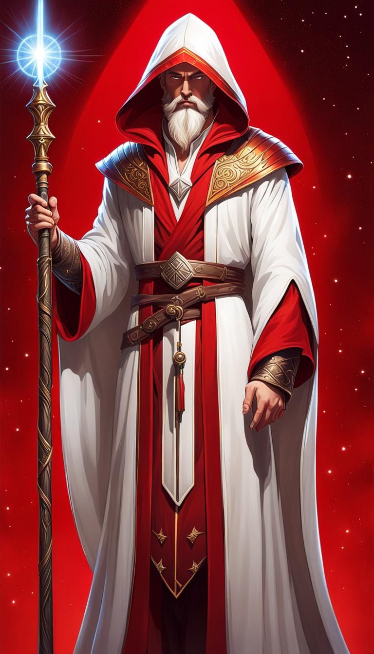 White Mage Human Male #5