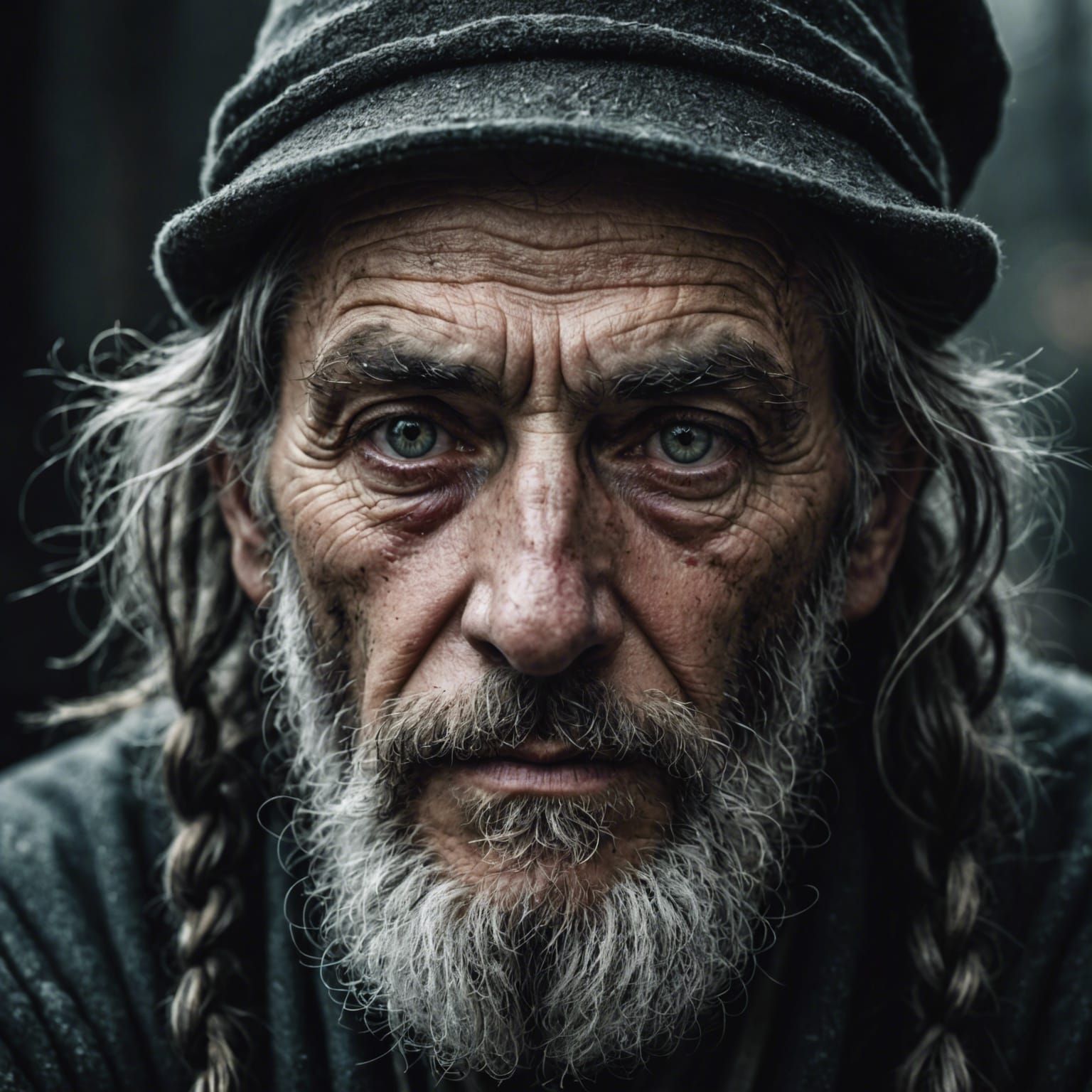 Intimate Wizard Portrait in Ambient Light