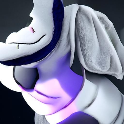 Toriel from Undertale in 3D Art Style
