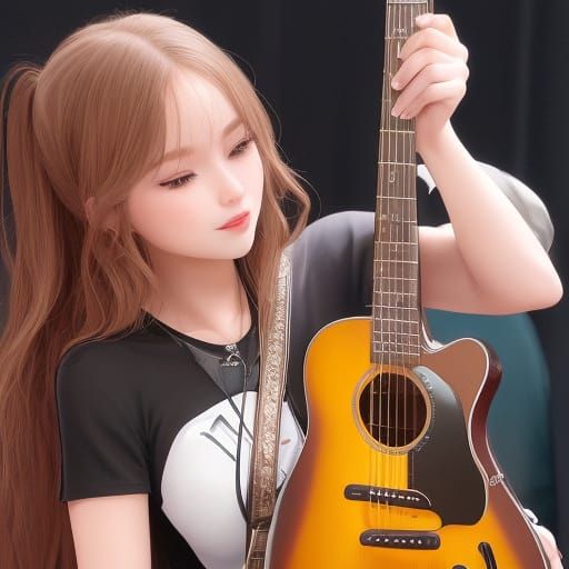 Android Guitar Playing Music