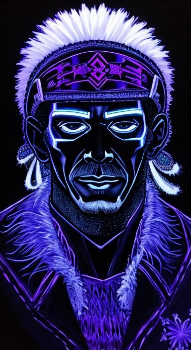 Sobekneferu in Acrylic Black Light