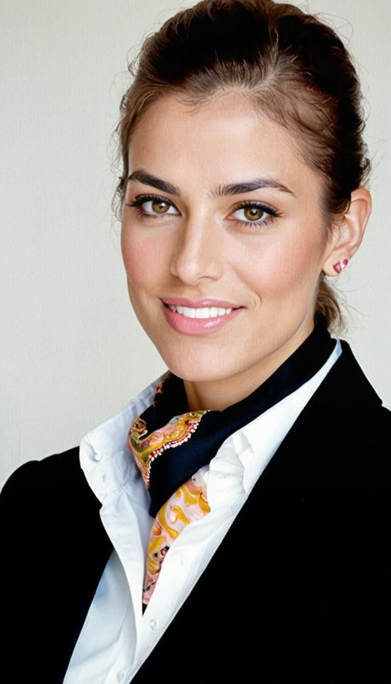 Elegant Iranian Woman's Professional Portrait