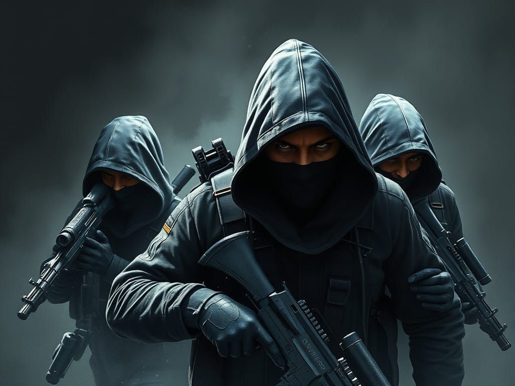 Stealthy Assassins Move Through Shadows in Gritty Realism