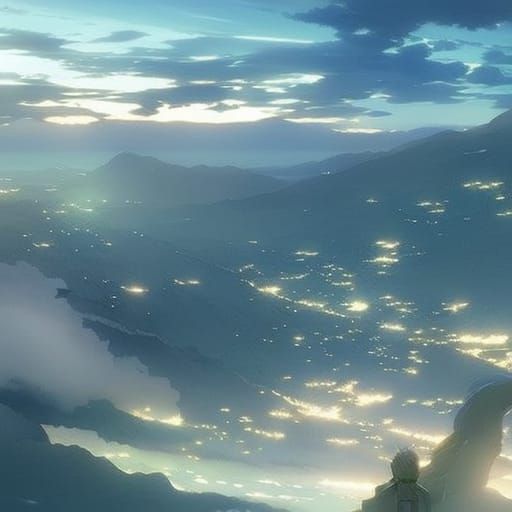 Angel of Death in Studio Ghibli Anime Style