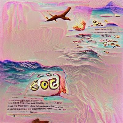 Distress Signal: SOS Message on a Beach
