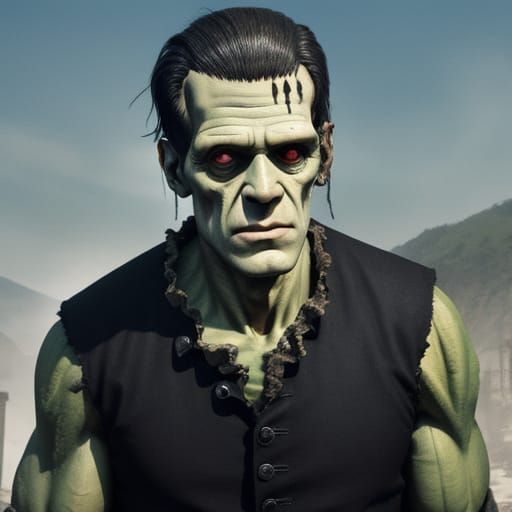 Gothic Horror Icon Emerges from Artificial Darkness