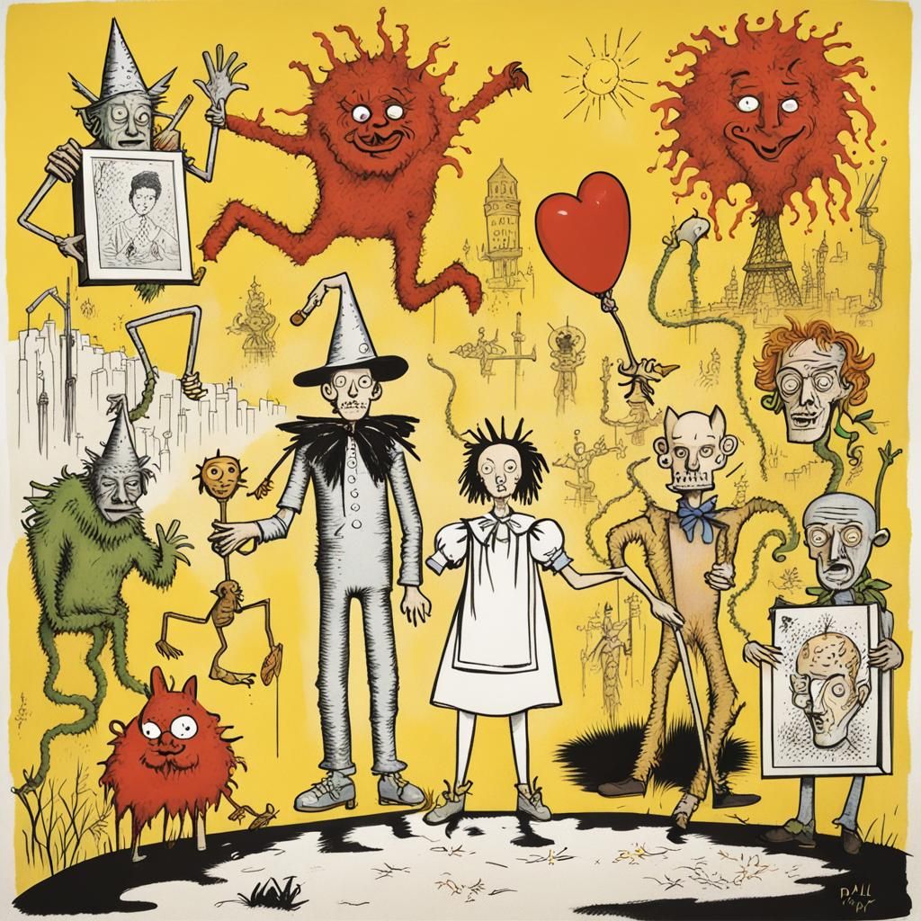 The Wizard of Oz: Neo-Expressionist Interpretation