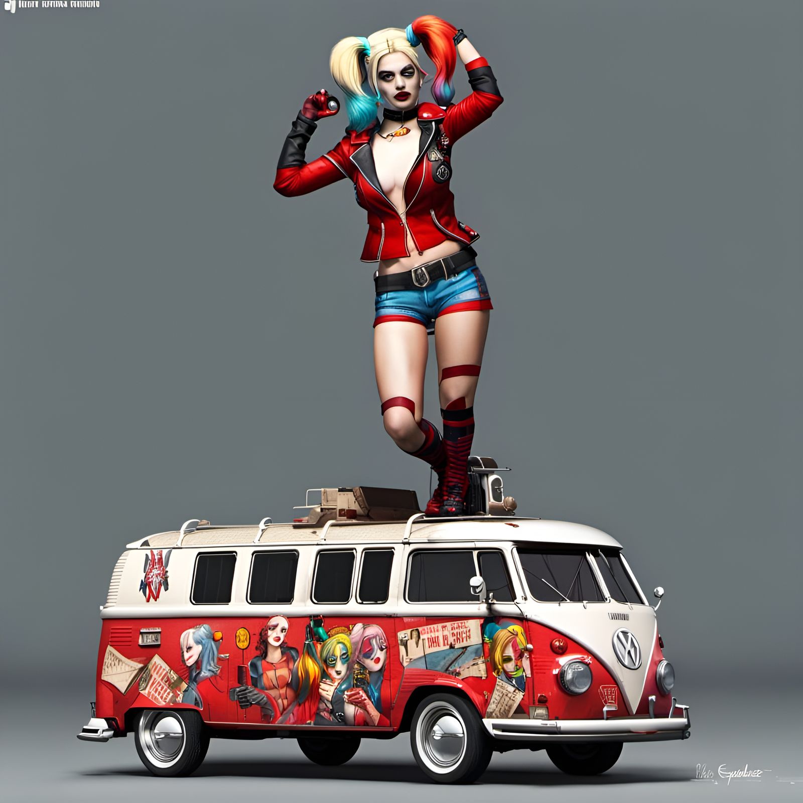 Harley Quinn™©® Camper Van, Masterplayer, unofficial #1