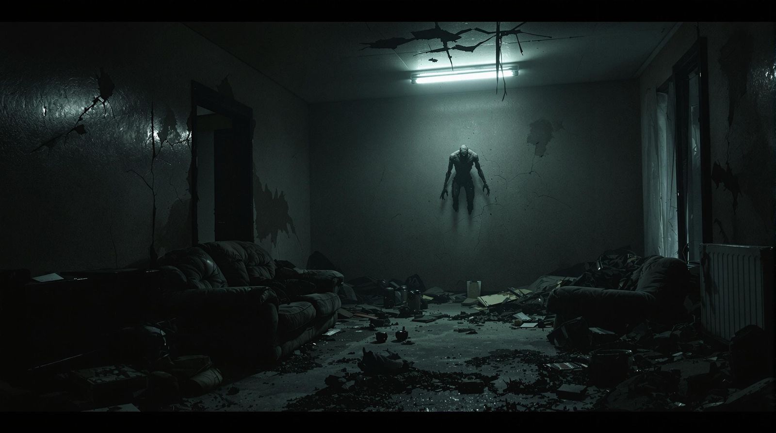 Ravaged Apartment in the Zombie Apocalypse