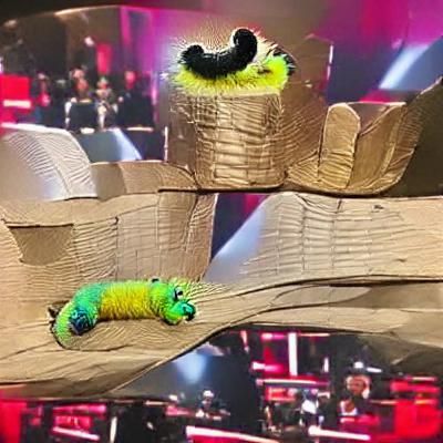Masked Singer: Caterpillar on Stage