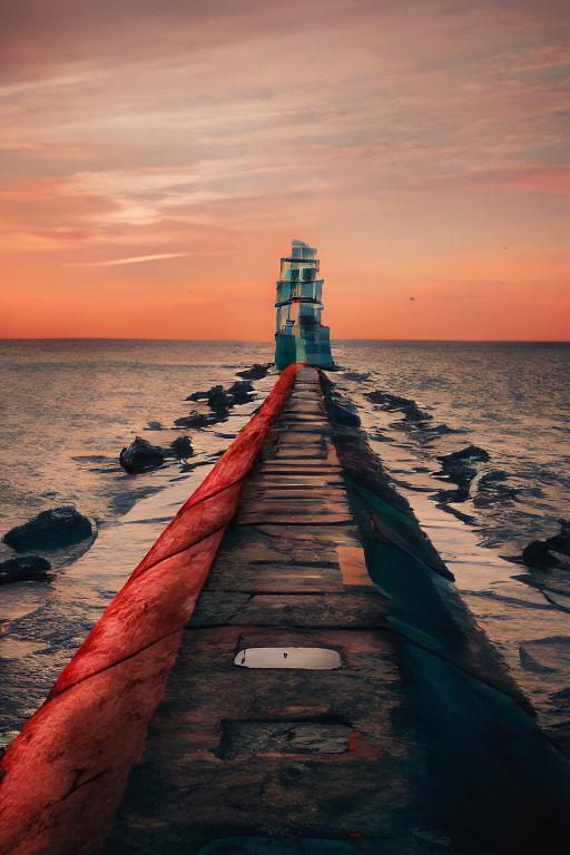 Lighthouse of blood