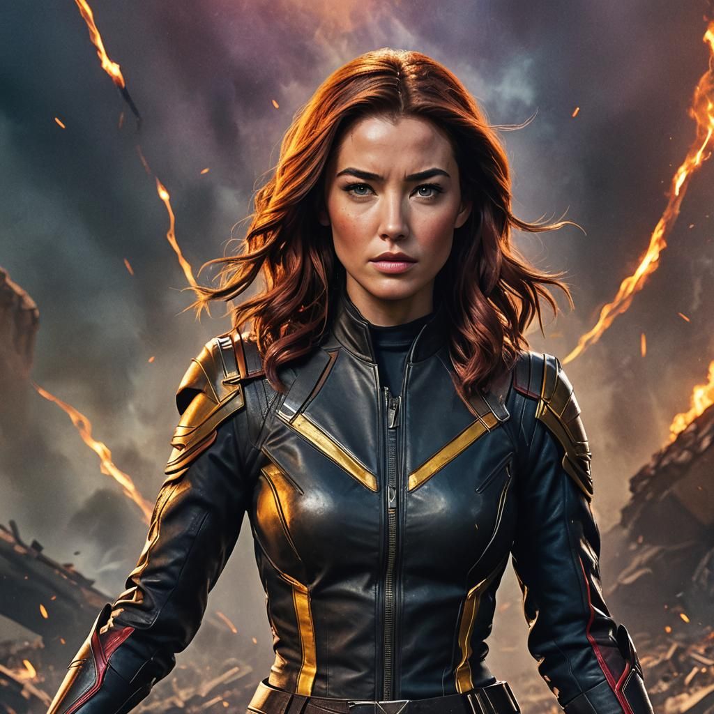 Dark Phoenix Advances: Hyperrealistic X-Men Concept Art