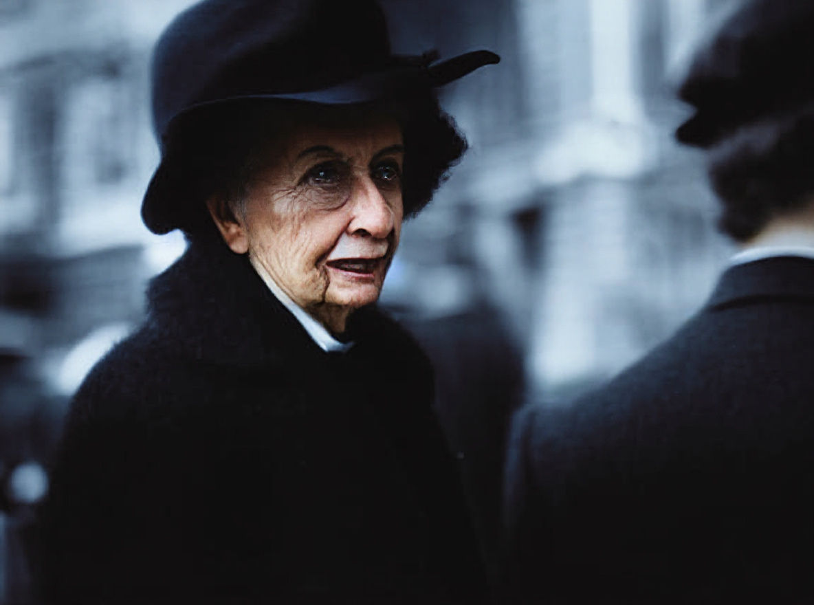 Sepia City Life: Street Photography in Soft Focus