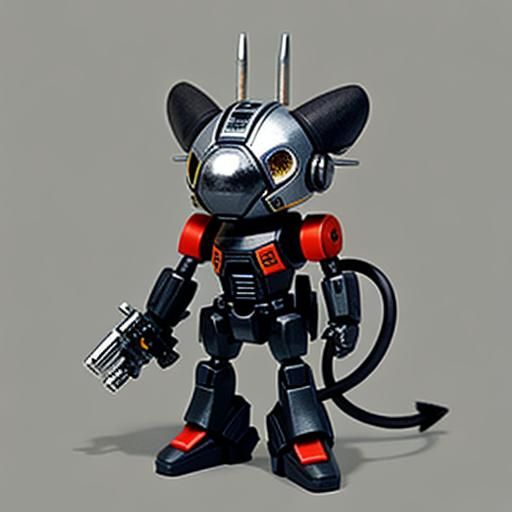 AI Image of a Tiny Plug at End of Tail