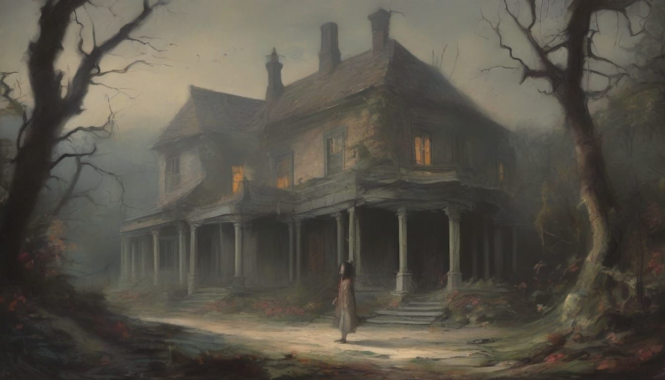 Twisted Wonderland: A Goya-Inspired Horror Scene