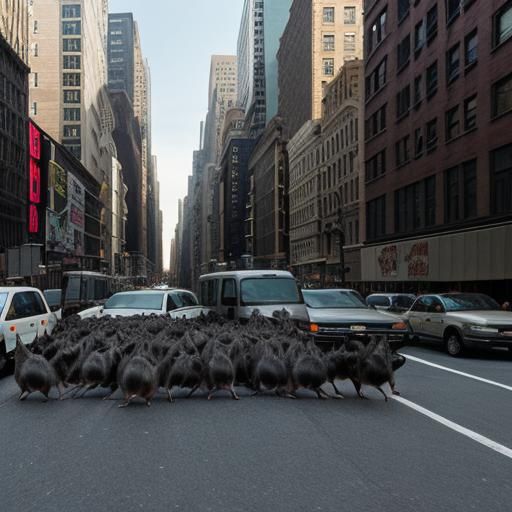 Rat Gangs Battle for Supremacy in New York