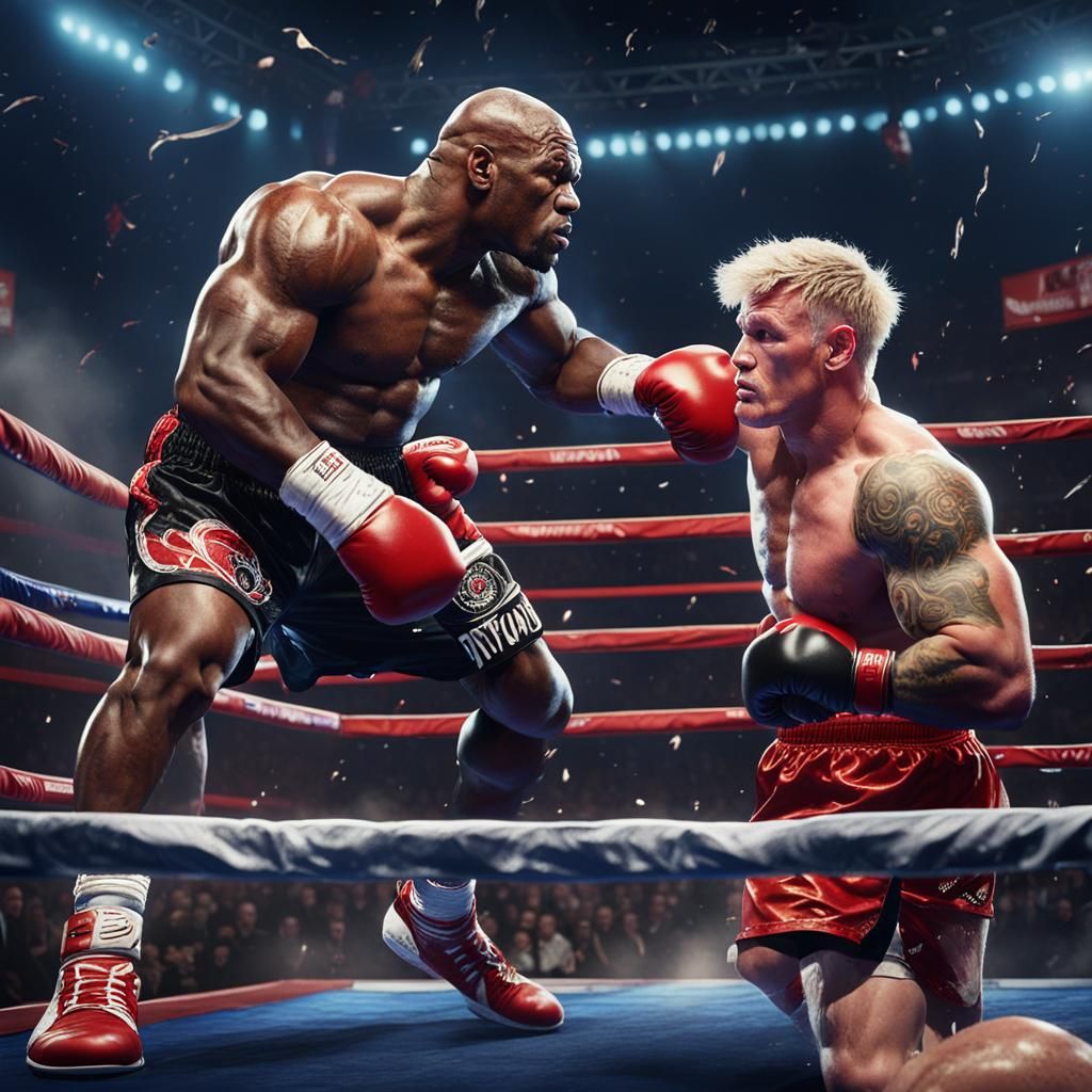 Mike Tyson Knocks Out Jake Paul in Boxing Ring