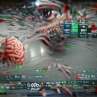 Realistic 3D Render of Mind Control Fear